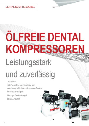 Ölfreie Dental-Druckluftkompressoren
