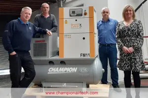Compressor giant champions breast cancer charity